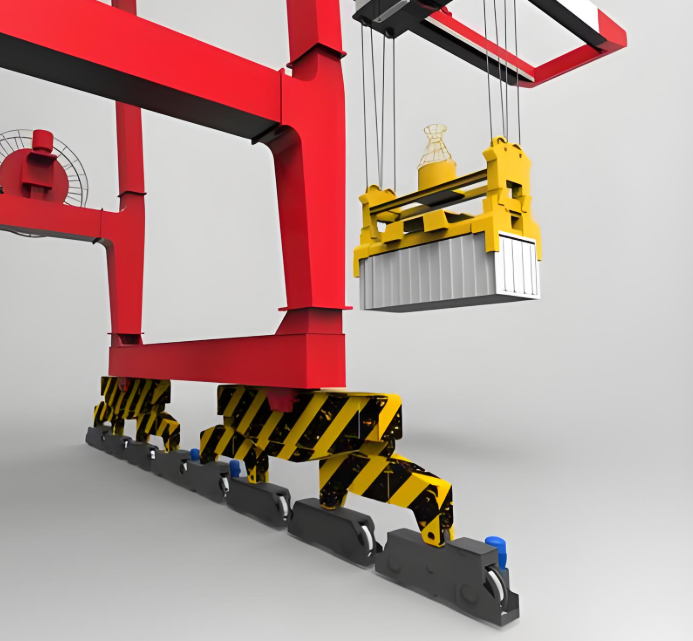 Modular Design of Traveling Wheel Sets for Rapid STS Crane Maintenance Dynamic Load Testing of Custom STS Crane Wheels
