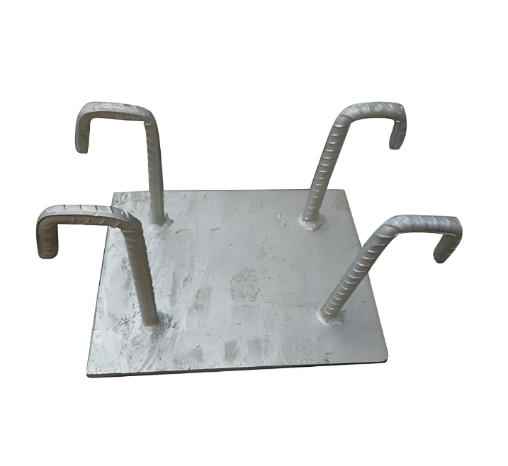 Customized embedded parts for construction