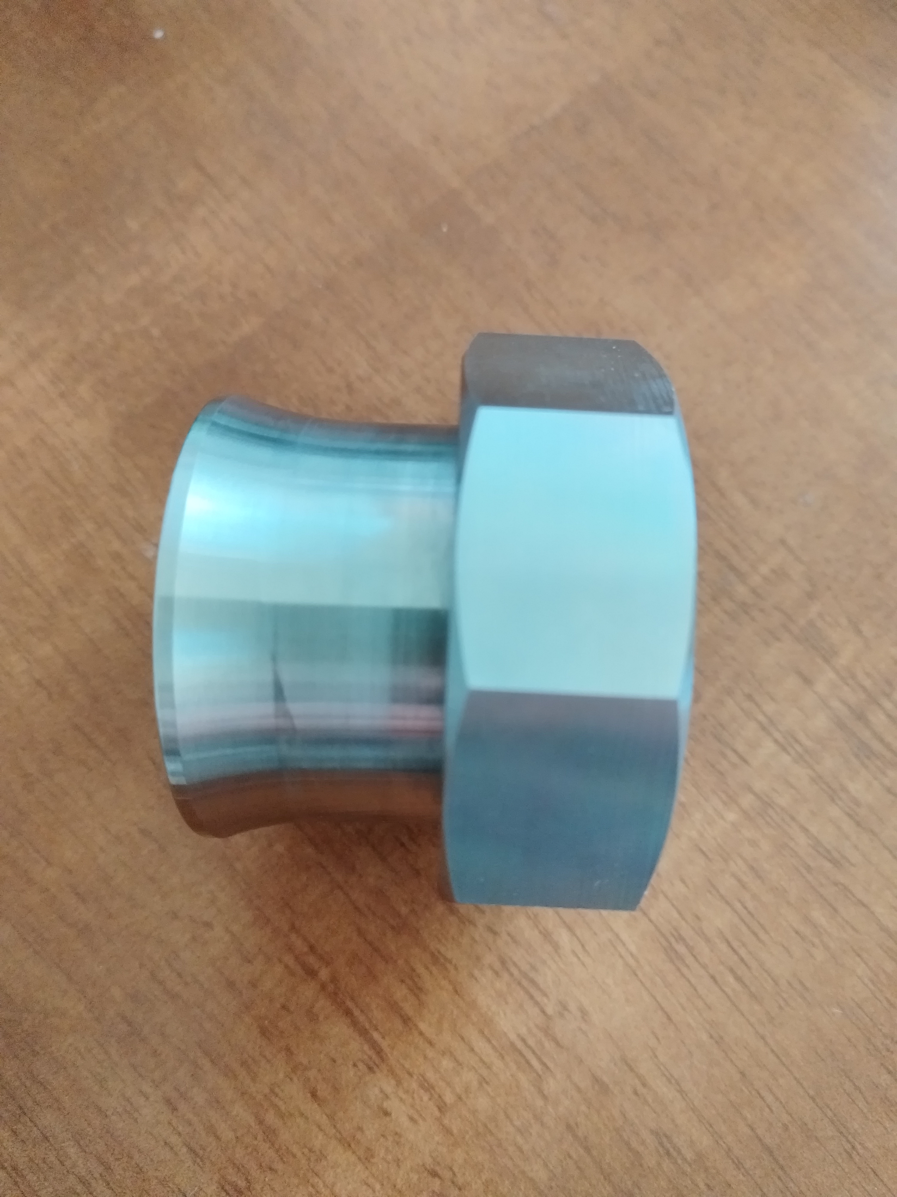 Customized stainless steel 316 snap nut pipe connection accessories