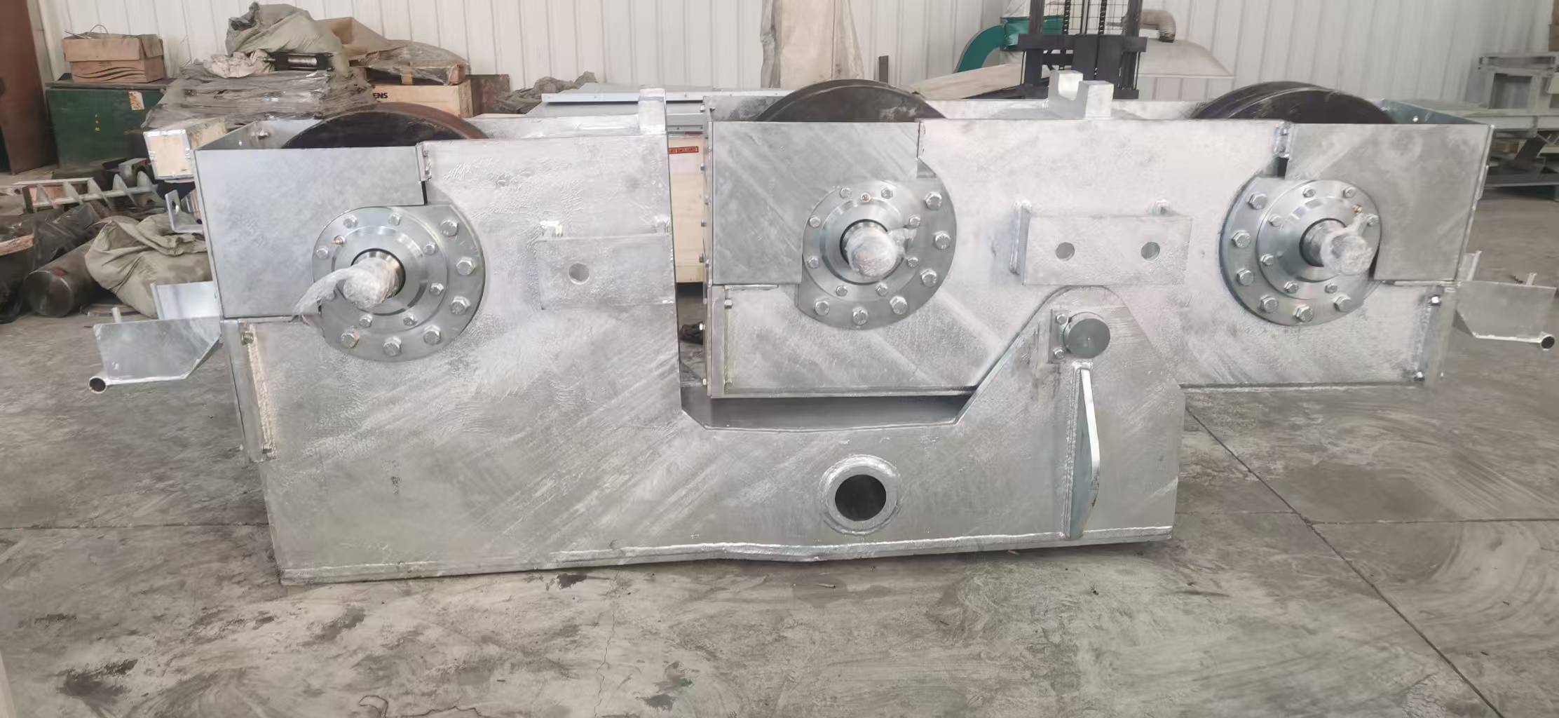 Modular Design of Traveling Wheel Sets for Rapid STS Crane Maintenance Dynamic Load Testing of Custom STS Crane Wheels