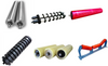 Industrial Silicone Roller Conveyor Spare Roller Polyurethane Coated Roller