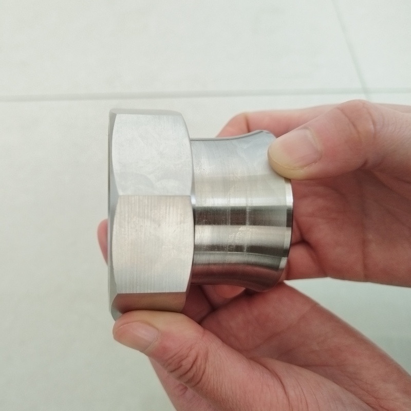 Customized stainless steel 316 snap nut pipe connection accessories
