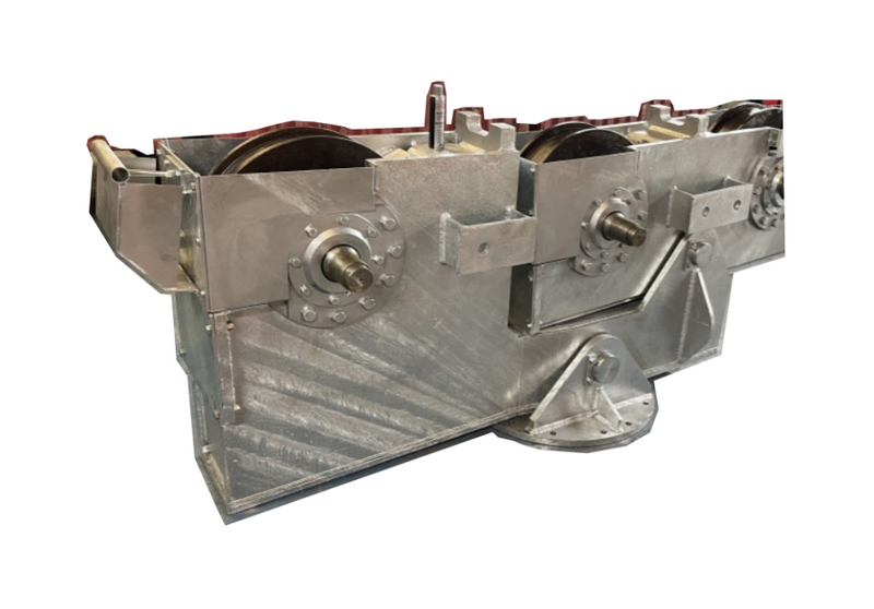 Modular Design of Traveling Wheel Sets for Rapid STS Crane Maintenance Dynamic Load Testing of Custom STS Crane Wheels