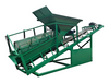 Hopper with wear-resistant lining for mine use ore hopper is highly wear-resistant