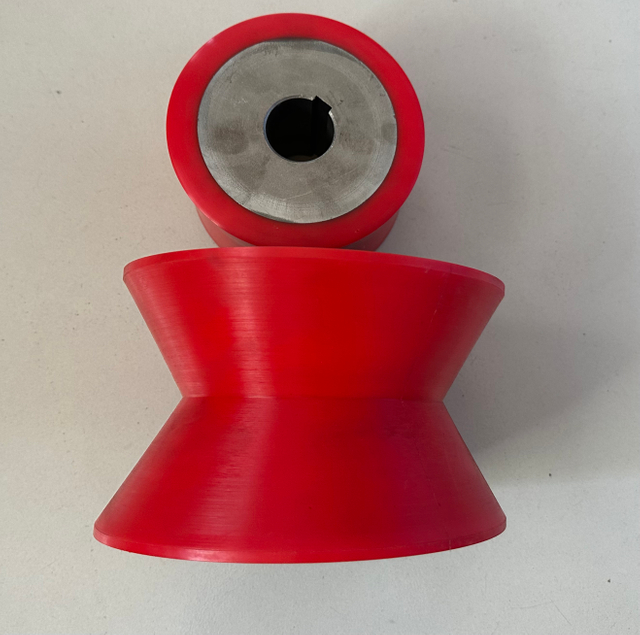 Multi-Gauge Rubber Coated Roller Triple Idlers for Equipment Price