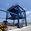 Hopper with wear-resistant lining for mine use ore hopper is highly wear-resistant