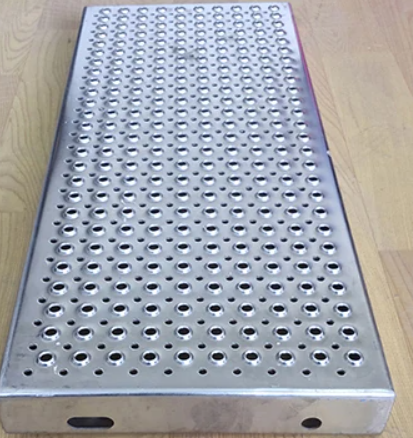 Galvanized Thick Steel Fisheye with Non-Slip Foot Pedal Special-Shaped Hole Mechanical Step Plate