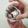 Customized stainless steel 316 snap nut pipe connection accessories