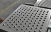 Galvanized Thick Steel Fisheye with Non-Slip Foot Pedal Special-Shaped Hole Mechanical Step Plate