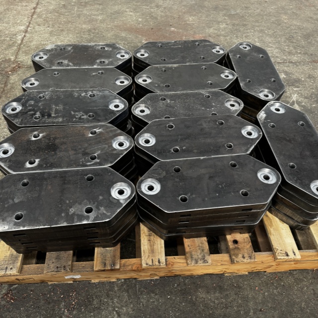 Custom metal connection plate surface painting with high quality