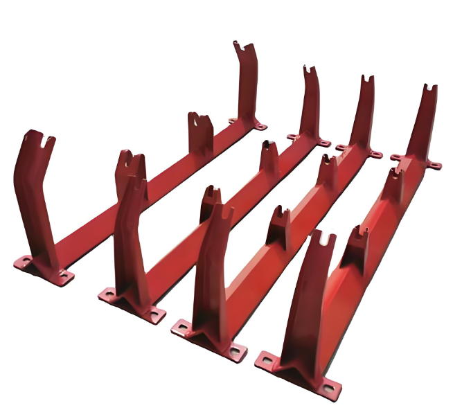 Belt Conveyor Roller Support Friction Aligning Support Durable Idler Mounting Bracket