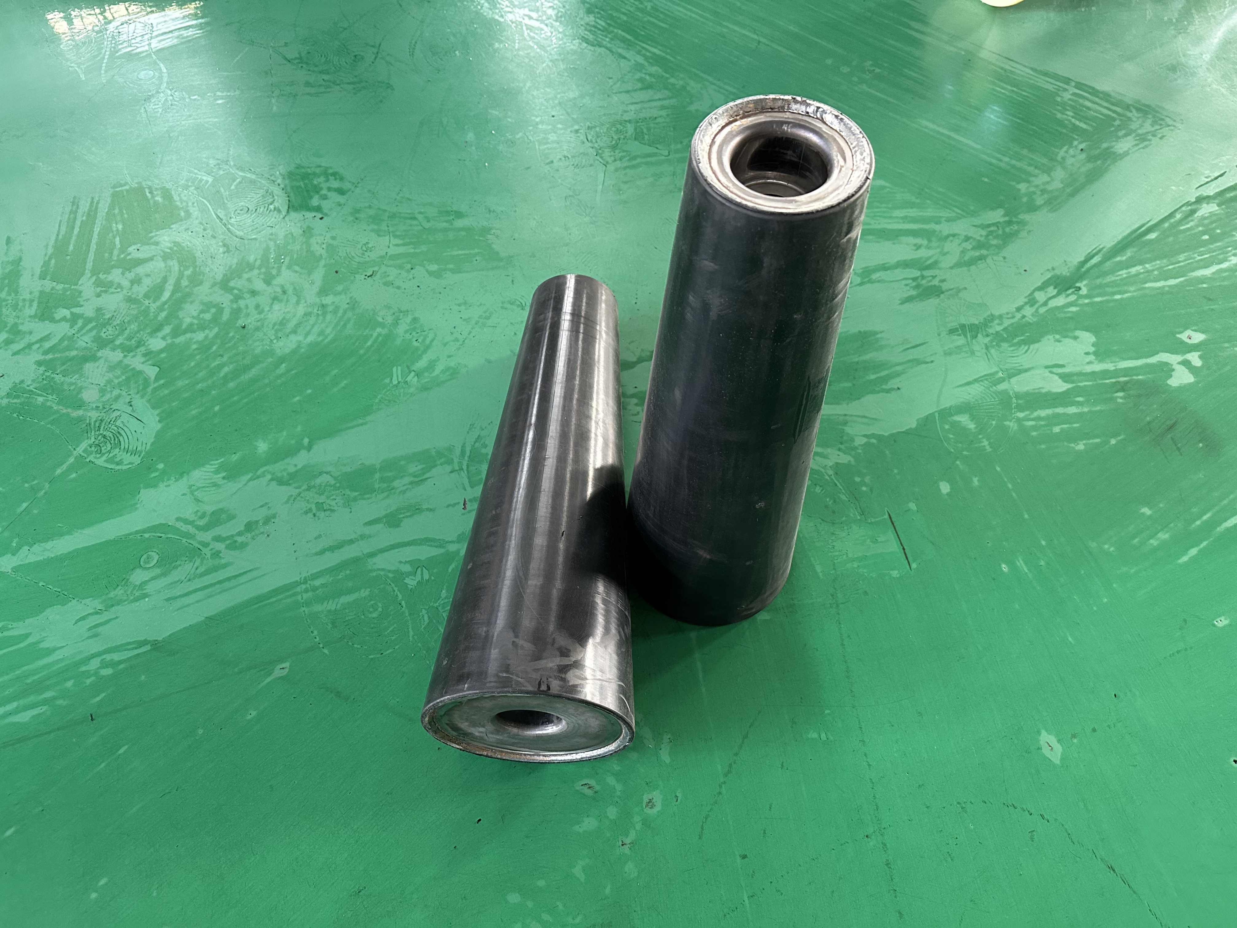 Industrial Silicone Roller Conveyor Spare Roller Polyurethane Coated Roller
